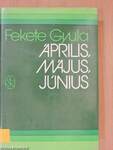 Április, május, június