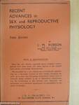 Recent Advances in Sex and Reproductive Physiology