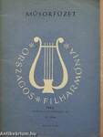Országos Filharmónia Műsorfüzet 1962/12.