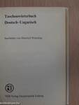 Taschenwörterbuch Deutsch-Ungarisch