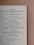 Nouveaux dictionnaire de poche des langues francaise et allemande/Allemande et francaise I-II.