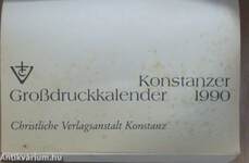 Konstanzer Großdruckkalender 1990