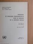 Personnel et formation professionnelle dans le domaine de la défense sociale