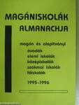 Magániskolák almanachja 1995-1996