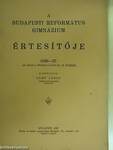 A Budapesti Református Gimnázium értesítője 1936-37.