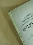 A Magyar Tudományos Akadémia Társadalmi-Történeti Tudományok Osztályának Közleményei 1952.