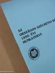 Az Országos Széchényi Könyvtár 1999. évi munkaterve