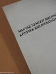 Magyar Nemzeti Bibliográfia - Könyvek bibliográfiája 1994. szeptember 1.