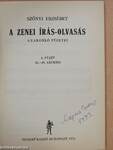 A zenei írás-olvasás gyakorló füzetei 4. (Tegzes György könyvtárából)