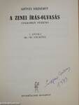 A zenei írás-olvasás gyakorló füzetei 7. (Tegzes György könyvtárából)