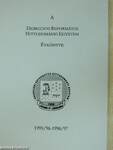 A Debreceni Református Hittudományi Egyetem Évkönyve 1995/96-1996/97