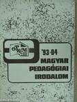 Magyar pedagógiai irodalom 1993/4.