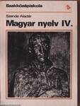 Magyar nyelv IV.