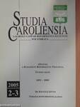 Studia Caroliensia 2005/2-3.