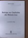 Beiträge zur Geschichte des Bistums Linz