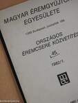 Magyar Éremgyűjtők Egyesülete Országos éremcsere közvetítés 1982. április 18.