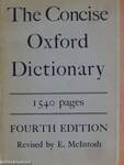 The Concise Oxford Dictionary of Current English