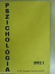 Pszichológia 1992/1.