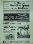 A Magyar Mérnök- és Építész-Egylet Közlönye 1939. június 4.