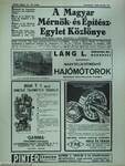 A Magyar Mérnök- és Építész-Egylet Közlönye 1939. április 23.
