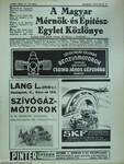 A Magyar Mérnök- és Építész-Egylet Közlönye 1939. április 9.