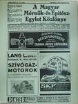 A Magyar Mérnök- és Építész-Egylet Közlönye 1939. augusztus 13.