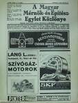 A Magyar Mérnök- és Építész-Egylet Közlönye 1939. február 5.