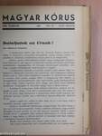 Magyar Kórus 1938. Tavasz-Tél