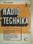 Rádió Technika 1943. szeptember