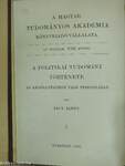 A politikai tudomány története az erkölcstanhoz való viszonyában I. (töredék)
