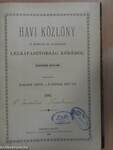 Havi közlöny az elméleti és gyakorlati lelkipásztorság köréből 1886. (nem teljes évfolyam)