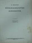 A Magyar Közalkalmazottak Almanachja 1937.