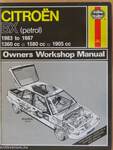 Citroën BX (Petrol) 1983 to 1987 1360 cc 1580 cc 1905 cc. Owners Workshop Manual