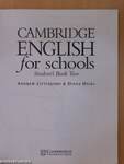 Cambridge English for Schools - Student's Book Two