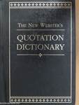 The New Webster's Quotation dictionary