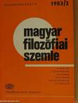 Magyar Filozófiai Szemle 1983/3.
