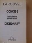 Larousse Concise French-English/English-French dictionary