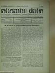 Gyógyszerészi Közlöny 1939. május 20.