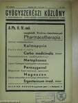 Gyógyszerészi Közlöny 1937. szeptember 18.