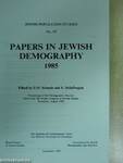 Papers in Jewish Demography 1985