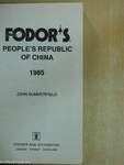 Fodor's People's Republic of China 1985
