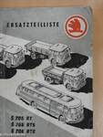 Ersatzteilliste zum lastkraftwagen Skoda 706 RT, zum lastenkipper mit hydraulischer kippanlage Skoda 706 RTS, und zum autobus Skoda 706 RTO