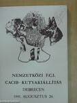 Nemzetközi F. C. I. Cacib-kutyakiállítás - Debrecen 1991. augusztus 20.