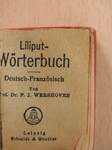 Liliput-Wörterbuch Deutsch-Französisch (minikönyv)