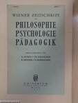 Wiener Zeitschrift für Philosophie, Psychologie, Pädagogik Jänner 1947