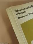 Starke und unregelmäßige Verben im Deutschen