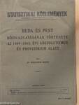 Buda és Pest közigazgatásának története az 1849-1865. évi abszolutizmus és provizórium alatt II.