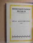 "10 kötet a Mereskovszkij munkái sorozatból (nem teljes sorozat)"
