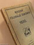 Magyar Földrajzi Évkönyv az 1930. évre