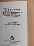 Why so many Denominations?